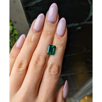 4.29 Ct. Emerald from Colombia - Muzo Life Style