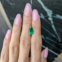 3.09 Ct. Emerald from Colombia Life Style