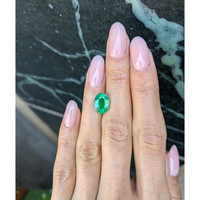 2.82 Ct. Emerald from Zambia Life Style