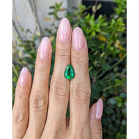 2.69 Ct. Emerald from Zambia Life Style
