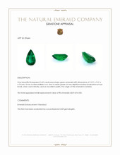 5.49 Ct. Emerald from Zambia Appraisal