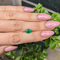 1.44 Ct. Emerald from Zambia Life Style