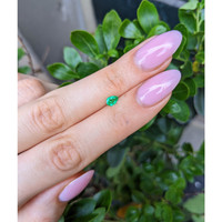 0.23 Ct. Emerald from Afghanistan Life Style