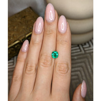 1.56 Ct. Emerald from Zambia Life Style