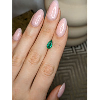 0.84 Ct. Emerald from Brazil Life Style