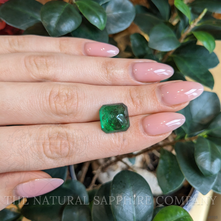 9.88 Ct. Cabochon Emerald from Zambia