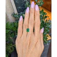 1.97 Ct. Emerald from Zambia Life Style
