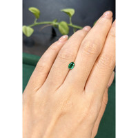 0.41 Ct. Emerald from Zambia Life Style