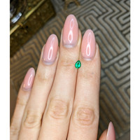 0.26 Ct. Emerald from Afghanistan Life Style