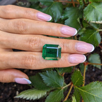 16.67 Ct. Emerald from Zambia Life Style