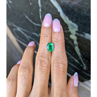 1.91 Ct. Emerald from Zambia Life Style