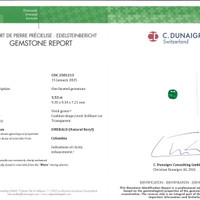 3.53 Ct. Emerald from Colombia - Muzo Pdf