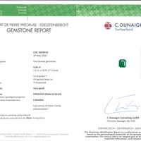 6.06 Ct. Emerald from Colombia Pdf