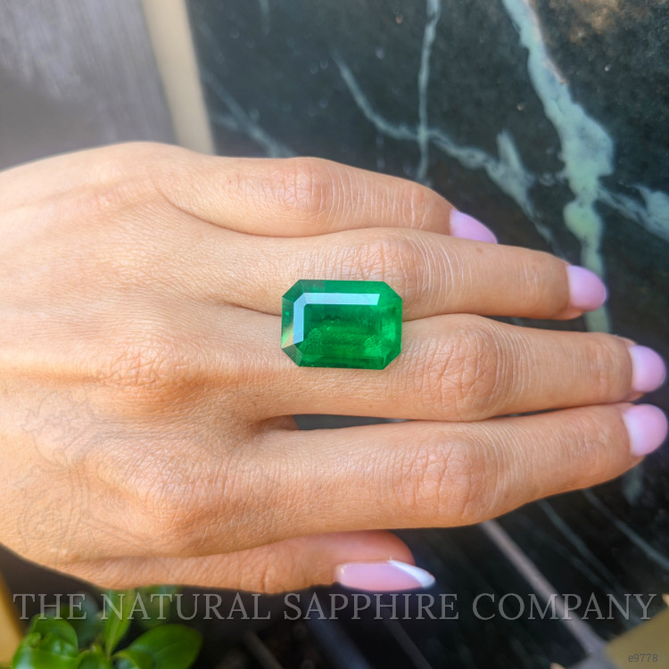15.72 Ct. Emerald from Colombia - Muzo