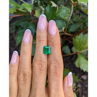 2.41 Ct. Emerald from Colombia Life Style
