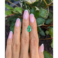 1.92 Ct. Emerald from Colombia Life Style