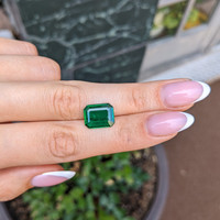 4.79 Ct. Emerald from Zambia Life Style