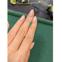 0.67 Ct. Emerald from Zambia Life Style