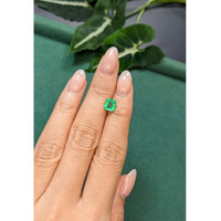 1.15 Ct. Emerald from Colombia Life Style