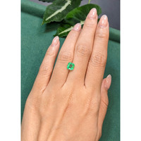 1.15 Ct. Emerald from Colombia Life Style