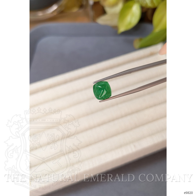 2.97 Ct. Cabochon Emerald from Zambia