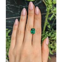 5.98 Ct. Emerald from Zambia Life Style
