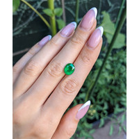 2.79 Ct. Emerald from Colombia Life Style