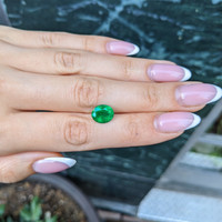 2.79 Ct. Emerald from Colombia Life Style