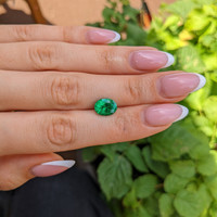 2.38 Ct. Emerald from Colombia Life Style