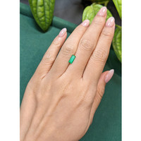 0.66 Ct. Emerald from Russia Life Style