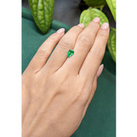 0.80 Ct. Emerald from Russia Life Style