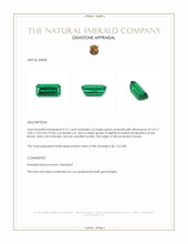 0.31 Ct. Emerald from Russia Appraisal