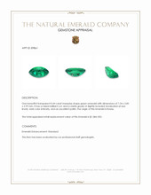 0.44 Ct. Emerald from Russia Appraisal