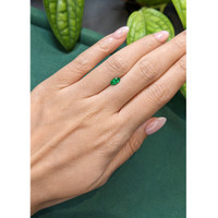 0.44 Ct. Emerald from Russia Life Style