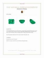0.23 Ct. Emerald from Russia Appraisal