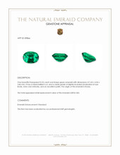 0.35 Ct. Emerald from Russia Appraisal