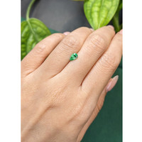 0.52 Ct. Emerald from Russia Life Style