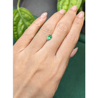 0.72 Ct. Emerald from Russia Life Style