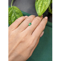0.84 Ct. Emerald from Russia Life Style
