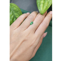 0.84 Ct. Emerald from Russia Life Style
