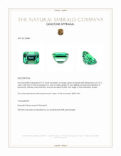 0.75 Ct. Emerald from Russia Appraisal