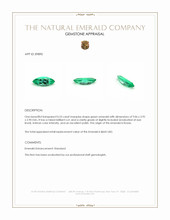 0.53 Ct. Emerald from Russia Appraisal