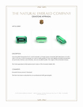0.57 Ct. Emerald from Russia Appraisal