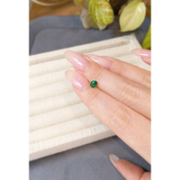 0.44 Ct. Emerald from Russia Life Style