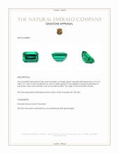 0.48 Ct. Emerald from Russia Appraisal