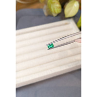 0.48 Ct. Emerald from Russia Life Style