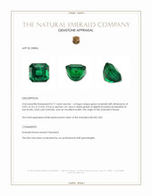 0.71 Ct. Emerald from Russia Appraisal