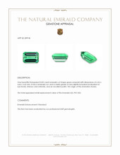 0.83 Ct. Emerald from Russia Appraisal