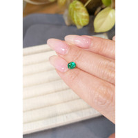 0.63 Ct. Emerald from Russia Life Style
