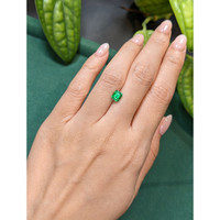 0.89 Ct. Emerald from Russia Life Style